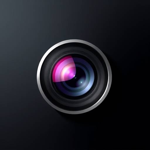 PixelPro Studios Logo - A stylized camera lens forming the letter P